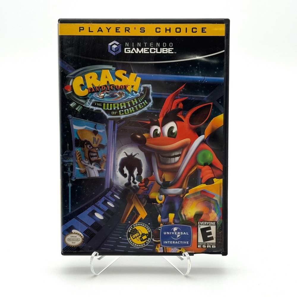 Crash Bandicoot The Wrath of Cortex Nintendo GameCube CIB Game